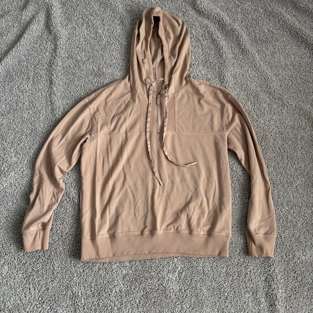 TravisMathew Women's Friday Ponte Half Zip Hoodie - Size L